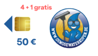 4 Tankkaarten 50€ + 1 gratis