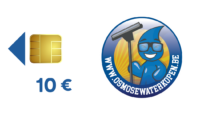 Betaalkaart prepaid osmosewater 10€
