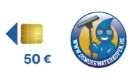 Betaalkaart prepaid osmosewater 50€